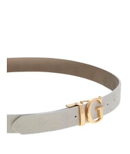 GUESS JENA Ceinture double face taupe fonc&eacute; multicolore - Ceintures - 2