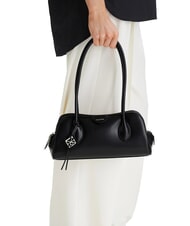 CALVIN KLEIN EMBOSSED LOGO BUSINE sac bandouli&egrave;re sur noir - Sacs pour Femme - 2