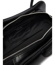 CALVIN KLEIN EMBOSSED LOGO BUSINE sac bandouli&egrave;re sur noir - Sacs pour Femme - 5