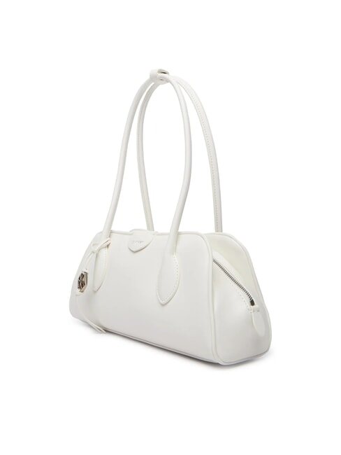 EMBOSSED LOGO BUSINE sac bandouli&egrave;re alysse blanche - Sacs pour Femme