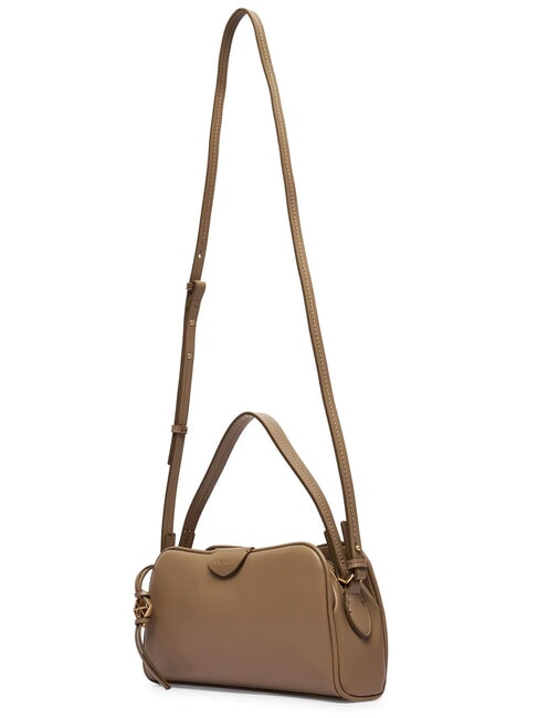 EMBOSSED LOGO BUSINE Sac &agrave; main avec bandouli&egrave;re taupe du d&eacute;sert - Sacs pour Femme