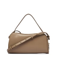 CALVIN KLEIN EMBOSSED LOGO BUSINE Sac &agrave; main avec bandouli&egrave;re taupe du d&eacute;sert - Sacs pour Femme - 4