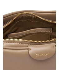 CALVIN KLEIN EMBOSSED LOGO BUSINE Sac &agrave; main avec bandouli&egrave;re taupe du d&eacute;sert - Sacs pour Femme - 5