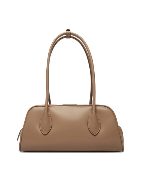 EMBOSSED LOGO BUSINE sac bandouli&egrave;re taupe du d&eacute;sert - Sacs pour Femme