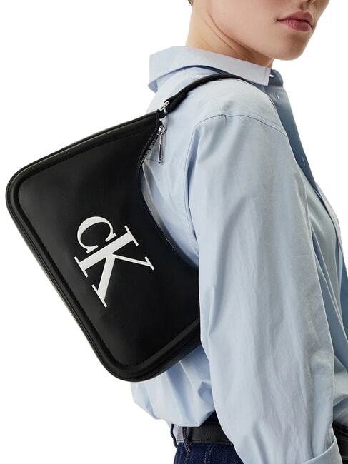 BOLD MONOGRAM Sac &agrave; bandouli&egrave;re noir et blanc - Sacs pour Femme