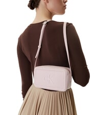 CALVIN KLEIN BOLD MONOGRAM Mini sac &agrave; bandouli&egrave;re rose berceau - Sacs pour Femme - 2