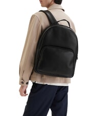 CALVIN KLEIN CARGO WEBBING STRAP Sac &agrave; dos sangle noire et blanche - Sacs &agrave; dos pour l'&Eacute;cole & les Loisirs - 5