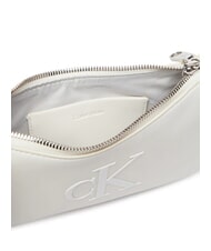 CALVIN KLEIN BOLD MONOGRAM Mini sac bandouli&egrave;re alysse blanche - Sacs pour Femme - 3