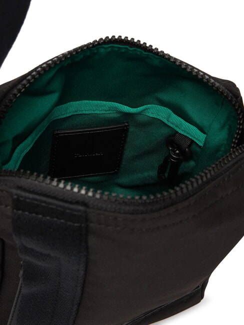 UTILITY CANVAS sac bandouli&egrave;re sur noir - Sacs en Bandouli&egrave;res pour Homme