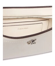 CALVIN KLEIN HARDWARE MONOGRAM sac bandouli&egrave;re alysse blanche - Sacs pour Femme - 5