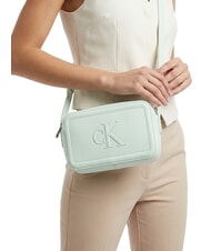 CALVIN KLEIN BOLD MONOGRAM Mini sac &agrave; bandouli&egrave;re murmure bleu - Sacs pour Femme - 5