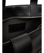 CALVIN KLEIN BOLD MONOGRAM sac &agrave; bandouli&egrave;re sur noir - Sacs pour Femme - 5