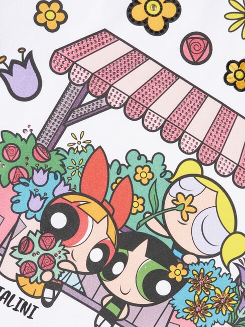 SUPERCHICCHE T-shirt &agrave; motifs, manches courtes blanc - T-shirt