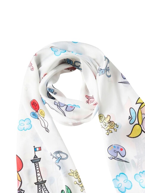 SUPERCHICCHE Foulard blanc - &Eacute;charpes