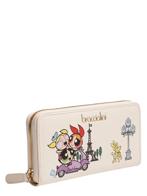 SUPERCHICCHE VOYAGE Portefeuille avec porte-monnaie blanc - Portefeuilles Femme
