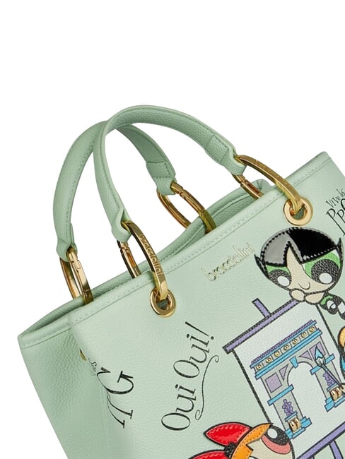 SUPERCHICCHE VOYAGE Sac &agrave; main avec bandouli&egrave;re c&eacute;leste - Sacs pour Femme