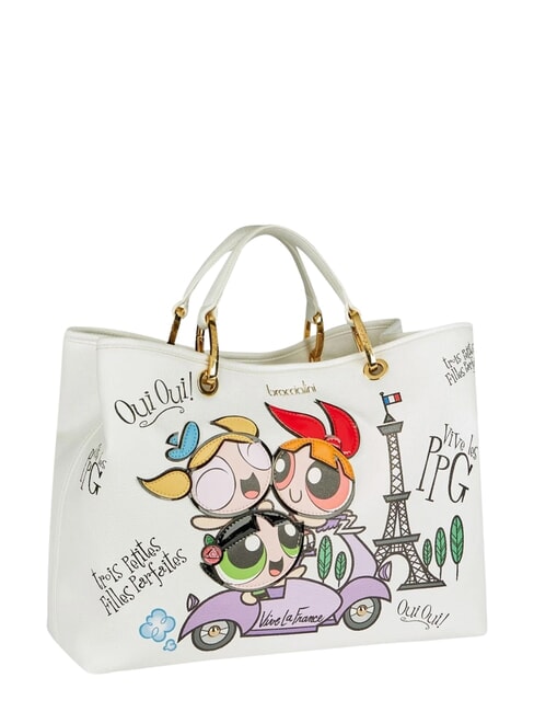 VOYAGE Sac &agrave; main avec bandouli&egrave;re blanc - Sacs pour Femme