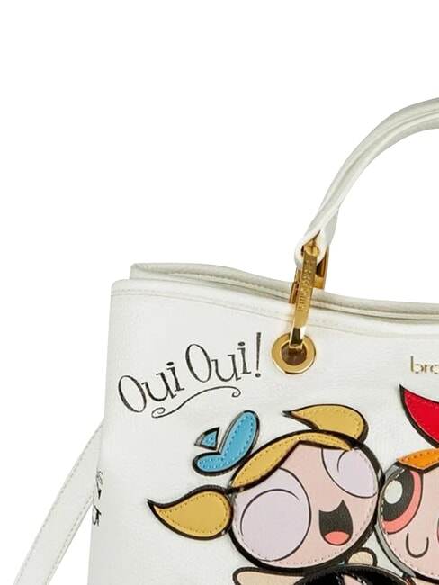 VOYAGE Sac &agrave; main avec bandouli&egrave;re blanc - Sacs pour Femme