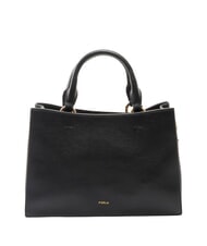 FURLA CAMPIONARIO - NUVOLA  Sac &agrave; main avec bandouli&egrave;re Noir - Sacs pour Femme - 3