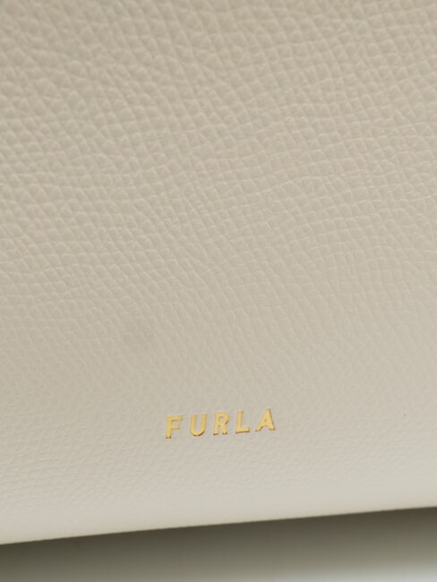 RIVA Sac bandouli&egrave;re en cuir CR&Egrave;ME - Sacs pour Femme