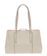 FURLA RIVA Sac bandouli&egrave;re en cuir CR&Egrave;ME - Sacs pour Femme - 4
