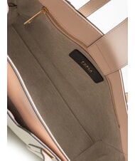 FURLA RIVA Sac bandouli&egrave;re en cuir CR&Egrave;ME - Sacs pour Femme - 5