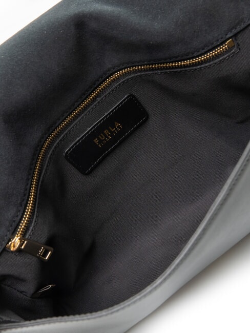 CAMPIONARIO - RIVA  sac bandouli&egrave;re noir+vanille - Sacs pour Femme