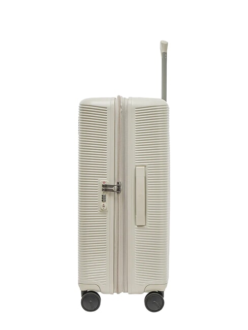 ULTIMA Chariot rigide de taille moyenne, extensible beige - Valises Rigides