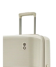 ECHOLAC ULTIMA Chariot rigide de taille moyenne, extensible beige - Valises Rigides - 7