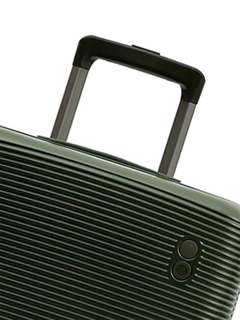 ULTIMA valise cabine rigide extensible olive fonc&eacute; - Valises cabine