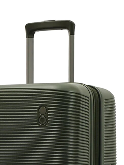 ULTIMA Chariot rigide de taille moyenne, extensible olive fonc&eacute; - Valises Rigides