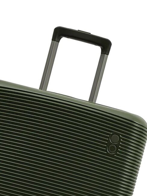 ULTIMA Chariot rigide de taille moyenne, extensible olive fonc&eacute; - Valises Rigides