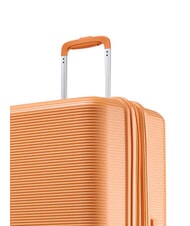 ECHOLAC FORZA Grand chariot extensible abricot &eacute;cras&eacute; - Valises Rigides - 7