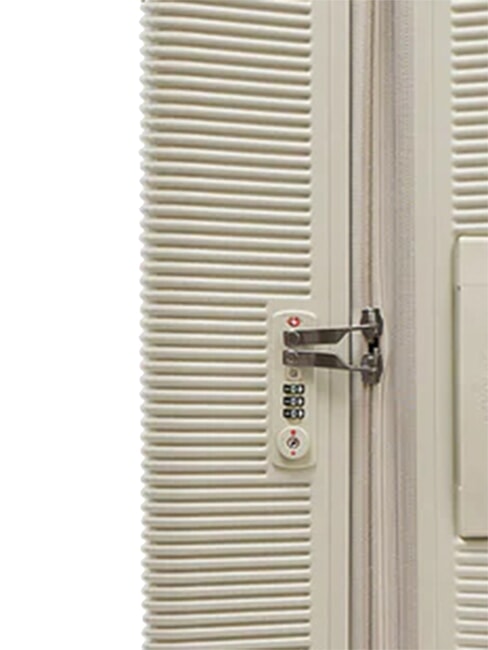 ULTIMA chariot grand, rigide et extensible beige - Valises Rigides