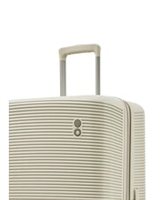 ECHOLAC ULTIMA chariot grand, rigide et extensible beige - Valises Rigides - 8