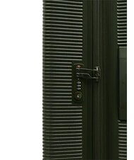 ECHOLAC ULTIMA chariot grand, rigide et extensible olive fonc&eacute; - Valises Rigides - 7