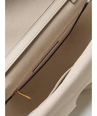 FURLA SFERA Sac bandouli&egrave;re en cuir vanille - Sacs pour Femme - 4