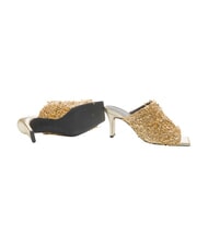FURLA CAMPIONARIO - DIAMANTE  Sandales &agrave; strass couleur or + couleur or clair - Chaussures Femme - 6