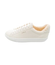FURLA CAMPIONARIO - NICE  Baskets en cuir talc h+naturel int. - Chaussures Femme - 3