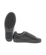 FURLA CAMPIONARIO - NICE  Baskets en cuir Noir - Chaussures Femme - 2