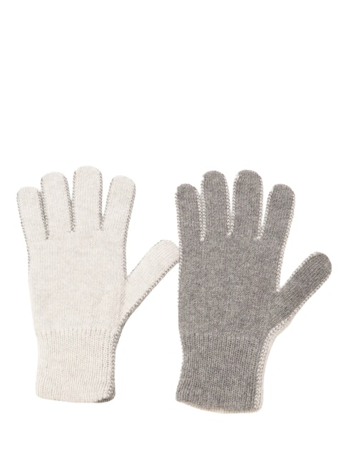 CAMPIONARIO - MOON Gants en laine perle - Gants