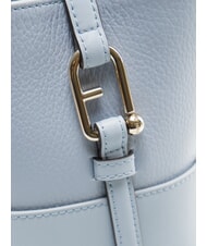 FURLA CAMPIONARIO - NUVOLA  Mini sac seau en cuir nuage - Sacs pour Femme - 4