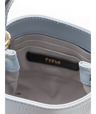 FURLA CAMPIONARIO - NUVOLA  Mini sac seau en cuir nuage - Sacs pour Femme - 5