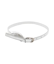 FURLA CAMPIONARIO - SFERA  ceinture en cuir fin COULEUR ARGENT - Ceintures - 2