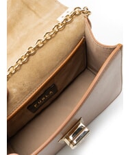 FURLA CAMPIONARIO - 1927 Mini sac bandouli&egrave;re Cognac - Sacs pour Femme - 5