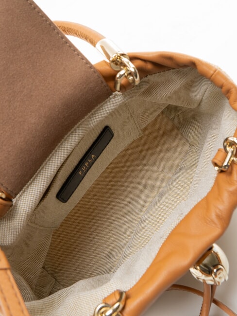 CAMPIONARIO - MIONIDO Mini sac avec bandouli&egrave;re Notes de La Havane + brandy - Sacs pour Femme