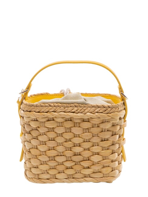 CAMPIONARIO - VIOLETTA  Mini sac &agrave; main avec bandouli&egrave;re cr&egrave;me naturelle - Sacs pour Femme