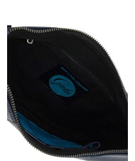 GABS BEYONCE Pochette en cuir de taille moyenne avec bandouli&egrave;re encre bleue - Sacs pour Femme - 4