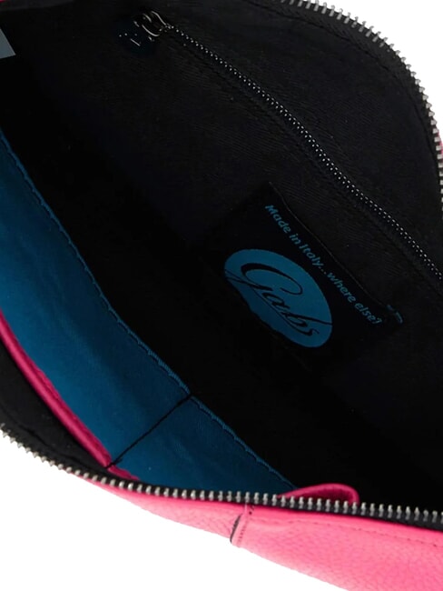 BEYONCE Pochette en cuir de taille moyenne avec bandouli&egrave;re b&eacute;gonia - Sacs pour Femme