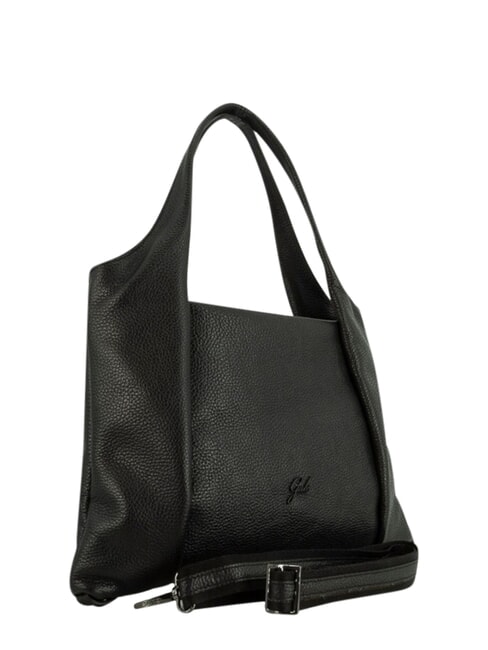 ZEYNEP Sac bandouli&egrave;re plat, taille moyenne noir - Sacs pour Femme